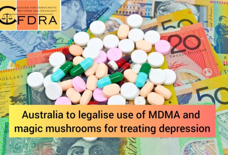 Australia is the First Country in the World to Legalise Mushrooms & MDMA for Medical Use