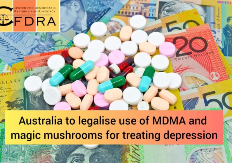 Australia is the First Country in the World to Legalise Mushrooms & MDMA for Medical Use