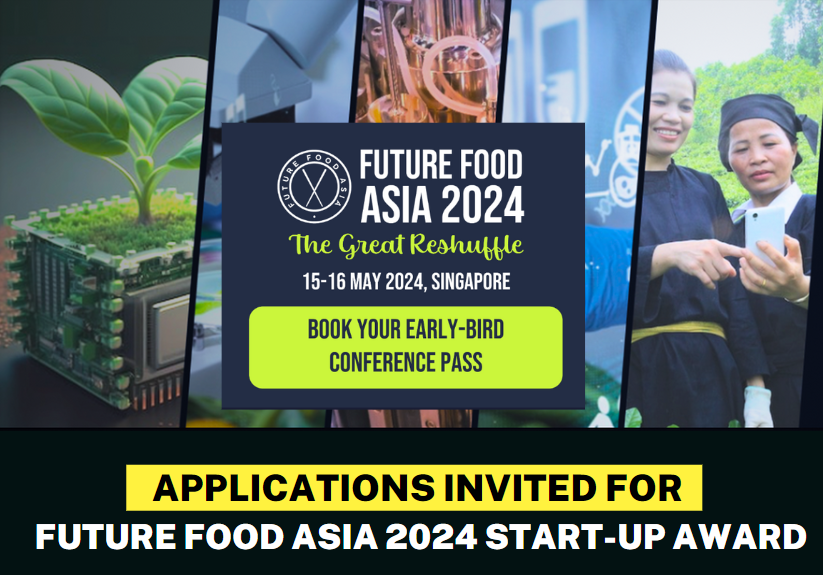 Applications Invited for Future Food Asia 2024 Start-up Award