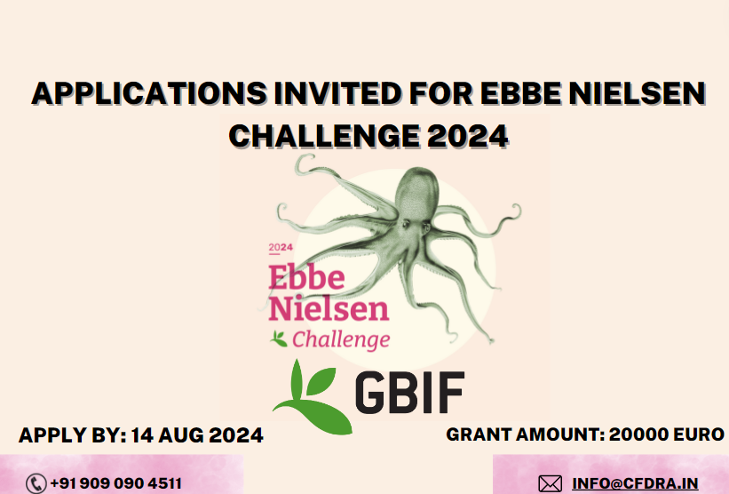 Applications Invited for 2024 Ebbe Nielsen Challenge-GBIF