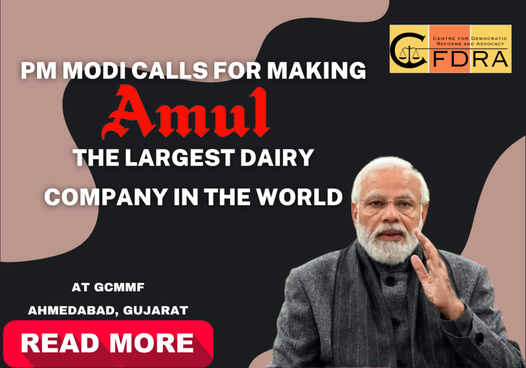 PM Modi on making Amul the best dairy