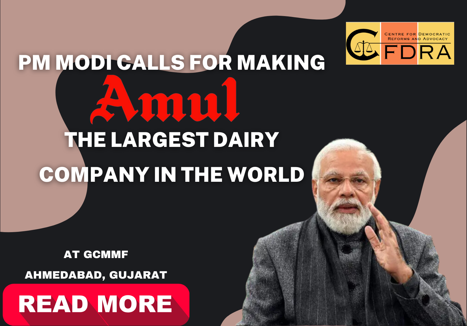 PM Modi Calls for Making ‘Amul’ the Largest Dairy Company in the World at Golden Jubilee Celebrations