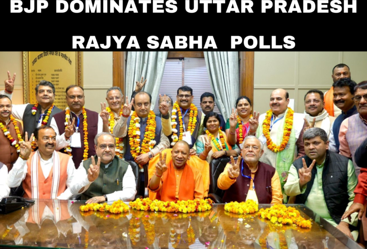 BJP pulled off a stunning extra seat in the Rajya Sabha from Uttar Pradesh