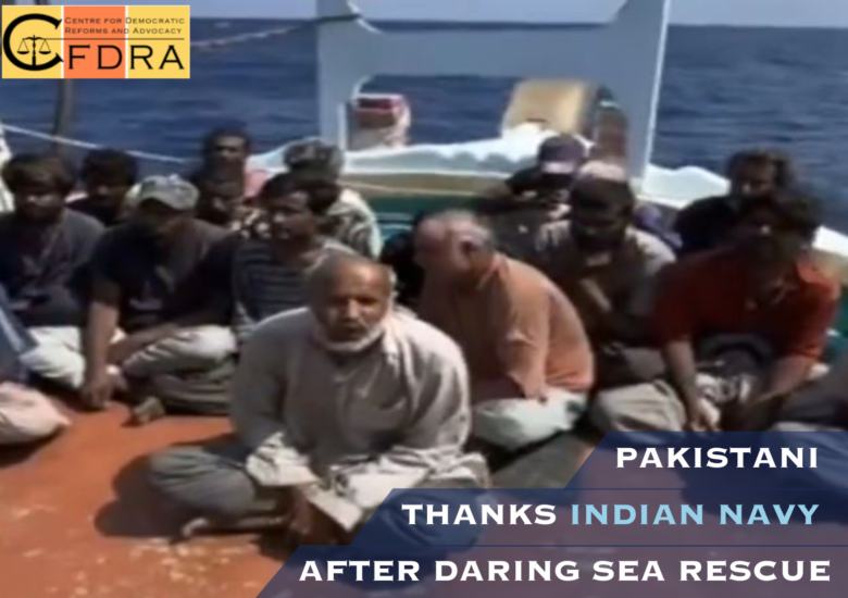 Extended Rescue at Sea: Indian Navy Lauded by Grateful Pakistani Crew
