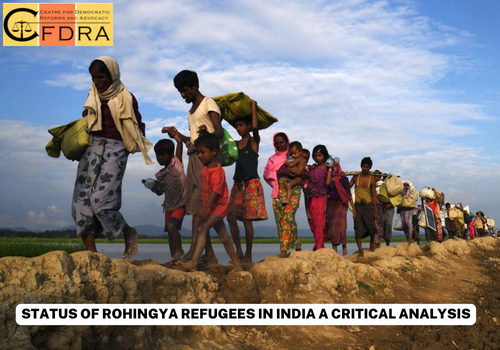 Status of Rohingya Refugees in India A Critical Analysis