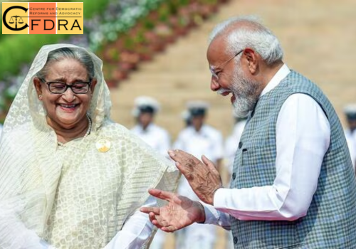 Prime Ministers Modi and Hasina Meet for Bilateral Talks in Delhi