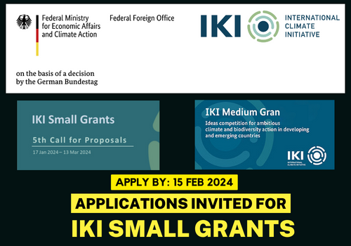 Applications Invited for IKI Small Grants